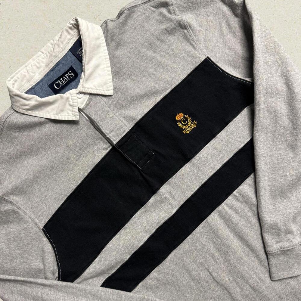CHAPS Colorblock Rugby Shirt 🏉 | XL - Picture 4 of 5
